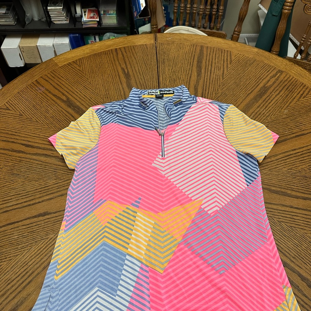 Colorful Jaime Sadock Resort Wear Top